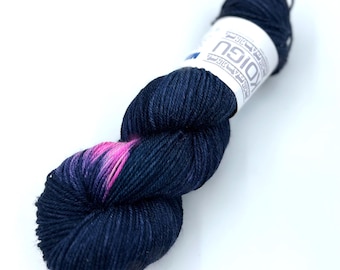 Koigu Minna Luxury Yarn (Merino, Cashmere, Silk), M490 colorway, sport weight