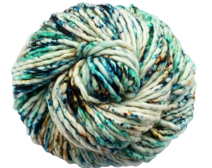 NEW Yarn, Malabrigo Noventa Yarn, Heavy Bulky, 100% Superwash Merino Wool, Sea horse