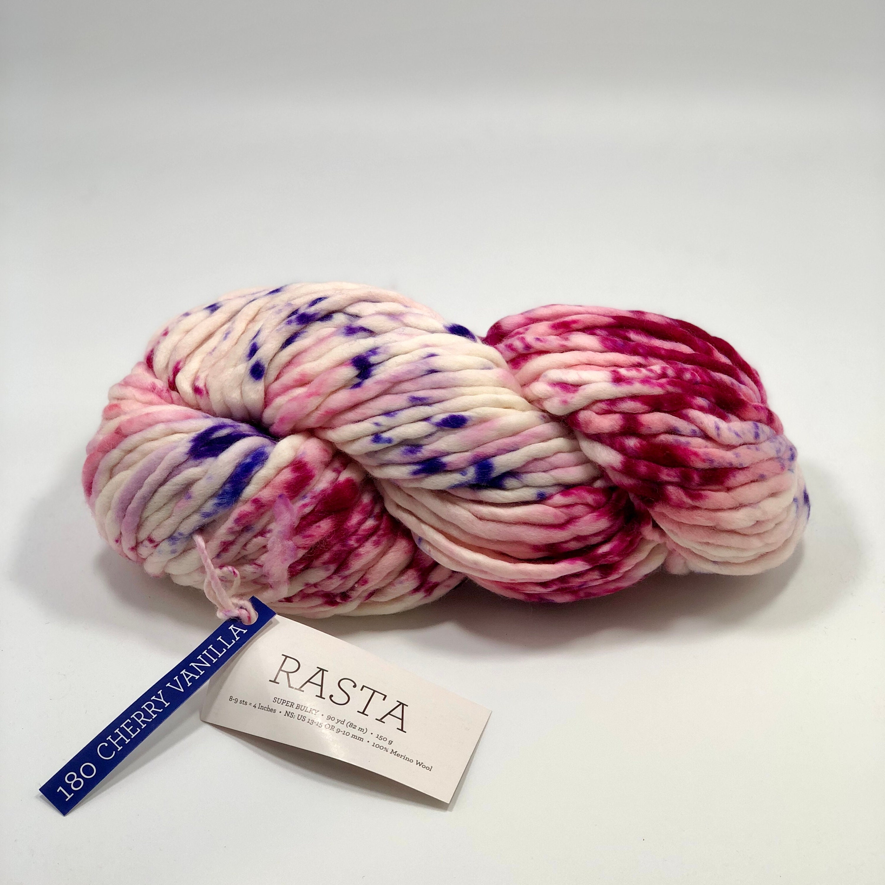 Malabrigo Rasta Yarn Knitting Pattern, Super Bulky, 100 Merino Wool