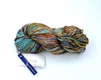 Malabrigo Rasta Yarn, **NEW COLOR** Super Bulky, 100% Merino Wool, 274 Amphibian from the Madre Tierra Collection