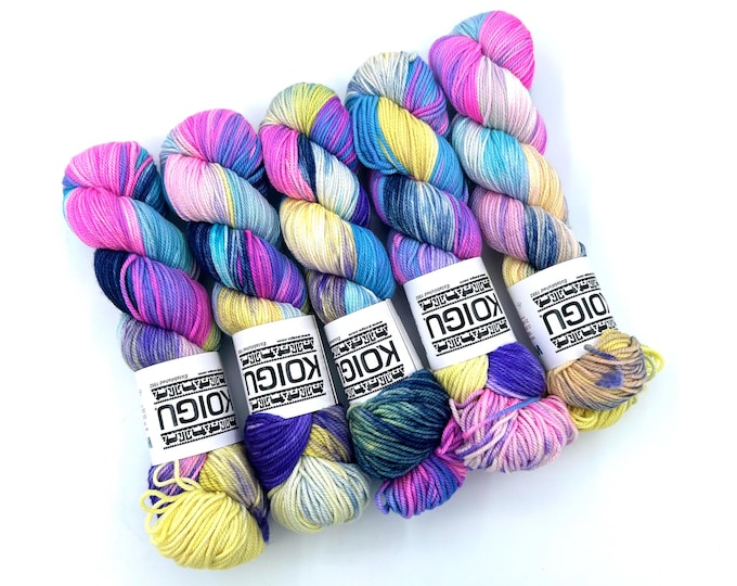 Koigu Winnie Yarn,  Extra-fine Merino Wool, sport weight, W820