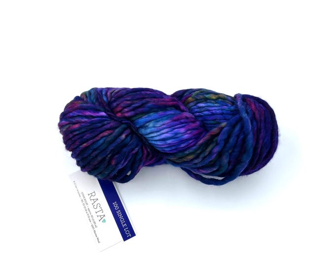 Malabrigo Rasta Yarn, Super Bulky, 100%  Merino Wool, Single Dye lot, unique color