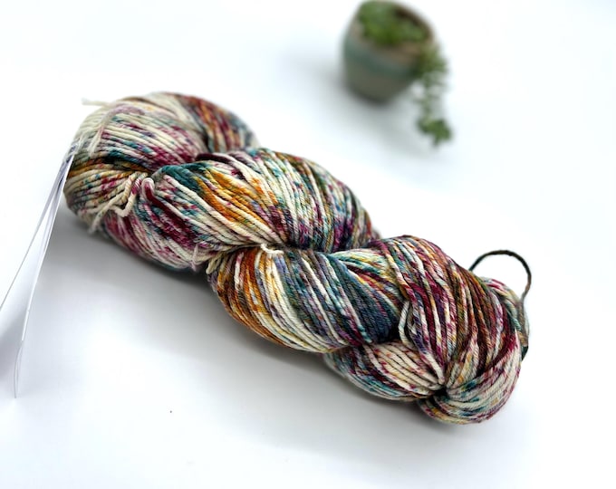 Malabrigo Seis Cabos yarn, Light Worsted weight, 100% Superfine Merino Wool, 185 Molino