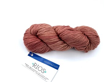 Malabrigo Rios Yarn, Worsted, 100% Merino Wool, single dye lot