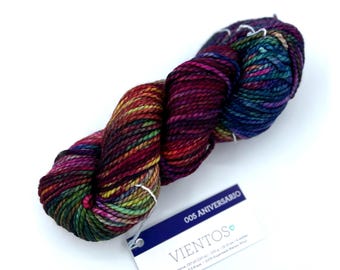 New!! Malabrigo Vientos Yarn, 005, Aniversario, Bulky, 100% Superwash Merino Wool.