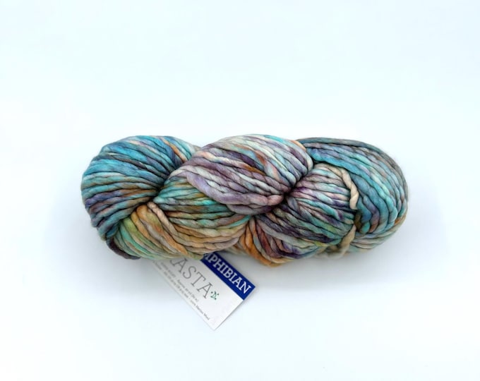 Malabrigo Rasta Yarn, **NEW COLOR** Super Bulky, 100% Merino Wool, 274 Amphibian from the Madre Tierra Collection