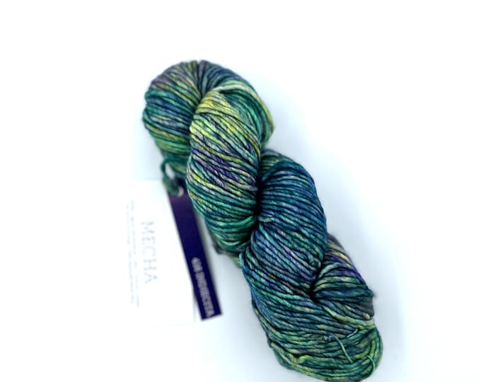 Malabrigo Mecha Yarn, Bulky weight yarn, 100% Merino Wool, Indiecita