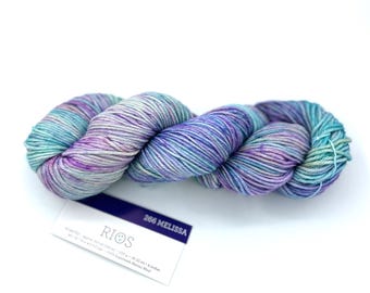 Malabrigo Rios Yarn Melissa 266, Worsted Weight 100% Superwash Merino Wool