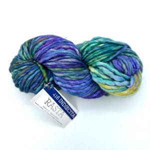 Malabrigo Rasta Yarn in Indiecita, Super Bulky, 100% Merino Wool
