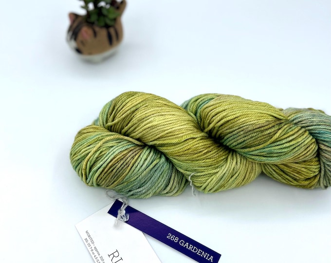 New Color!! Malabrigo Rios Yarn, Gardenia, 268, Worsted, 100% Superwash Merino Wool