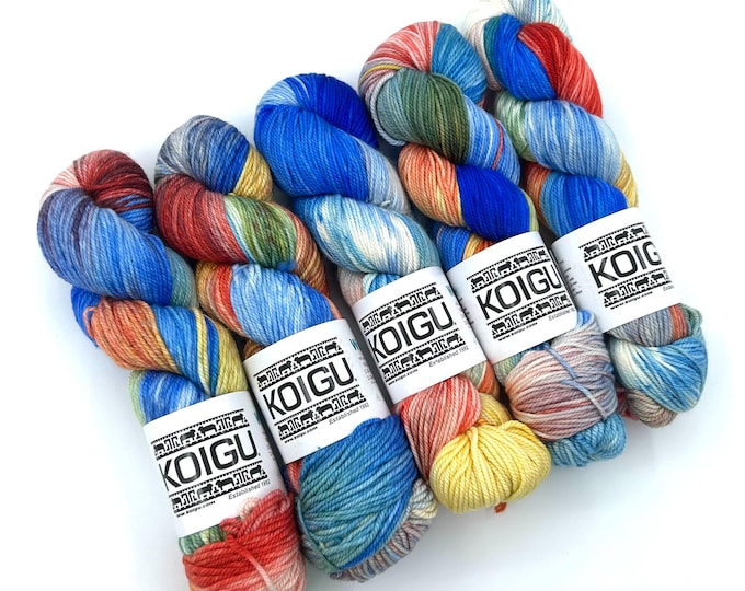 Koigu Winnie Yarn,  Extra-fine Merino Wool, sport weight, W176