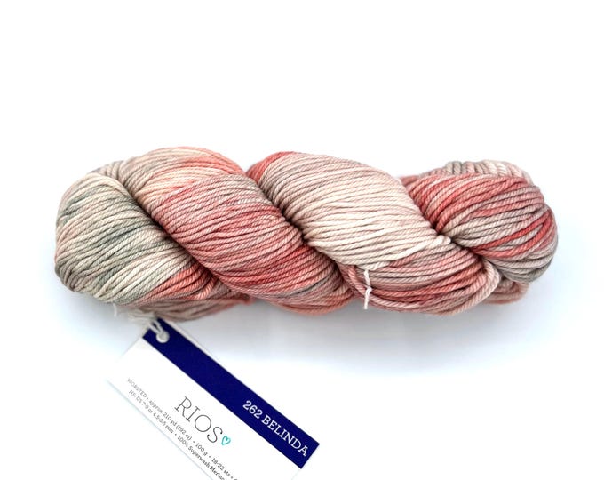 Malabrigo Rios Yarn  Belinda  262, Worsted, 100% Superwash Merino Wool