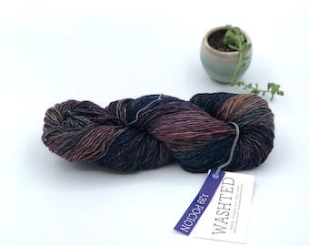 Malabrigo Washted Yarn, Worsted ,100% Superwash Merino Wool, Pocion