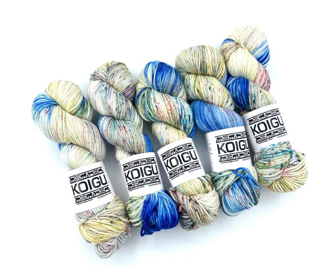 Koigu Winnie Yarn,  Extra-fine Merino Wool, sport weight, midsummer