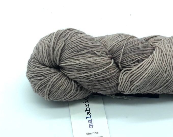 Malabrigo mechita, 100% Merino Superwash, fingering weight yarn, 420 yards per skein