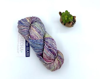 Malabrigo Mecha Yarn in Glaze, Bulky weight yarn, 100% Merino Wool