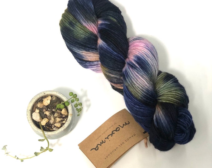 Manos del Uruguay Maxima, Midnight, 100% Merino Wool Yarn, Worsted