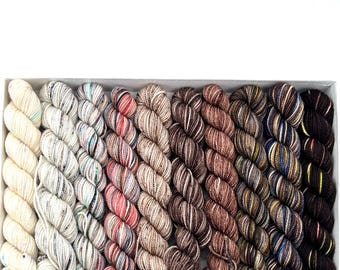Estuche para lápices Koigu KPPM, mousse de moca, hilo de grosor fingering