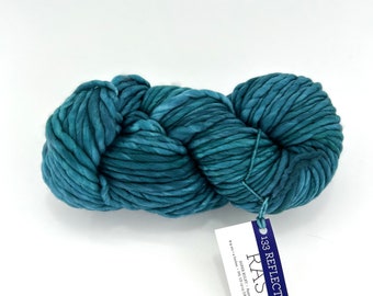 Malabrigo Rasta Super Bulky Merino Wool Yarn, Teal Reflecting Pool
