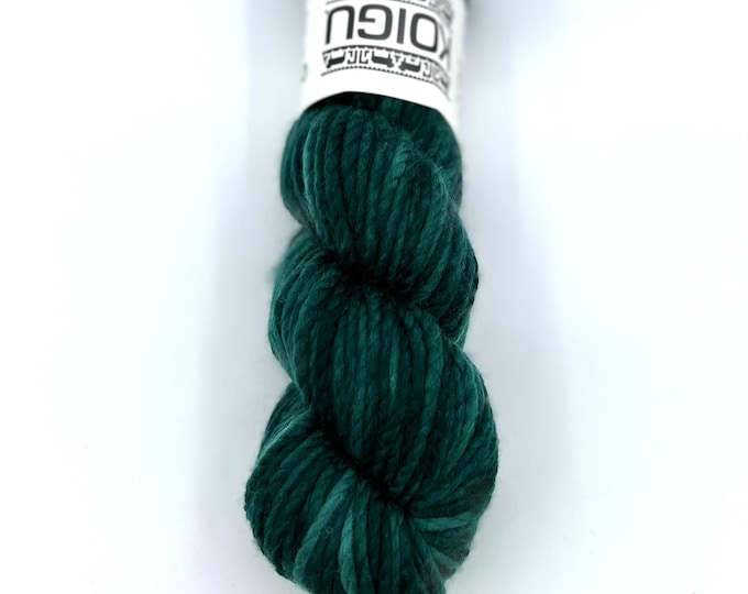 Koigu Othello Yarn,  Bulky,  100% Merino Wool, Color 02150, forest green