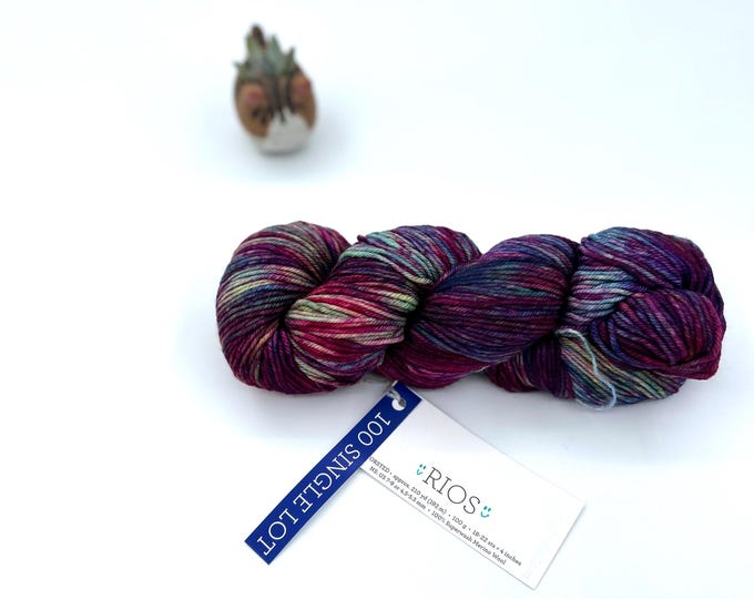 Malabrigo Rios Yarn, Merino Wool, Worsted Weight, single lot