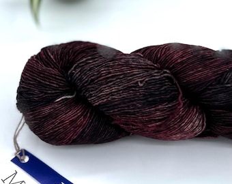 Malabrigo mechita, Swamp, 100% Merino Superwash, fingering weight yarn, 420 yards per skein