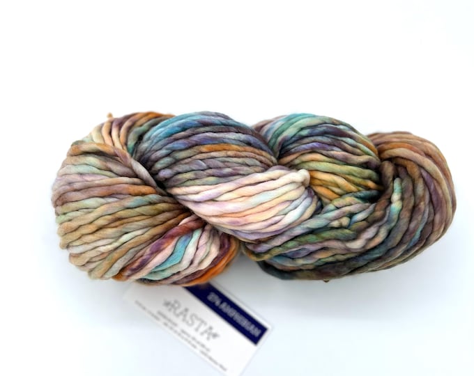 Malabrigo Rasta Yarn, Super Bulky, 100%  Merino Wool, Amphibian