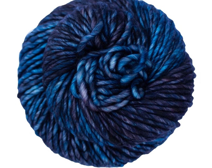 NEW Yarn, Malabrigo Noventa Yarn, Heavy Bulky, 100% Superwash Merino Wool, Under the sea