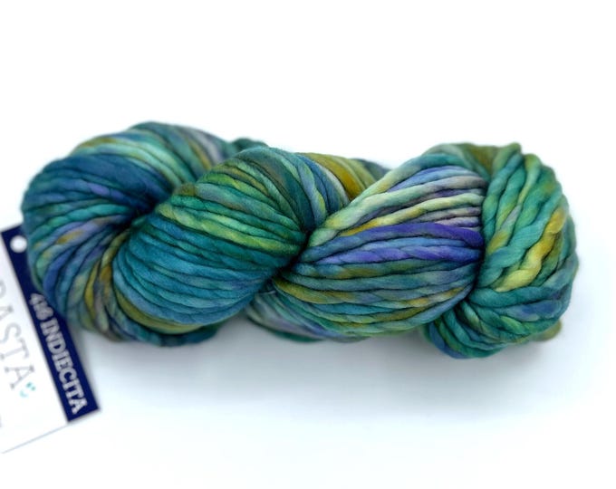 Malabrigo Rasta Yarn, Super Bulky, 100% Merino Wool, Indiecita 416