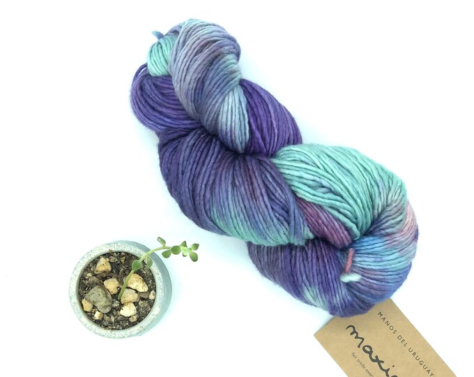 Manos del Uruguay Maxima, Rainforest, 100% Merino Wool Yarn, Worsted