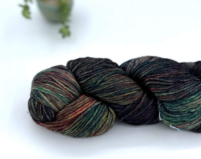 Malabrigo Rios Yarn + Hat Knitting Pattern, Worsted, 100% Merino Wool , poción