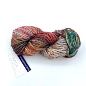 Malabrigo Rasta Merino Wool Yarn, Super Bulky, Dancing Leaves