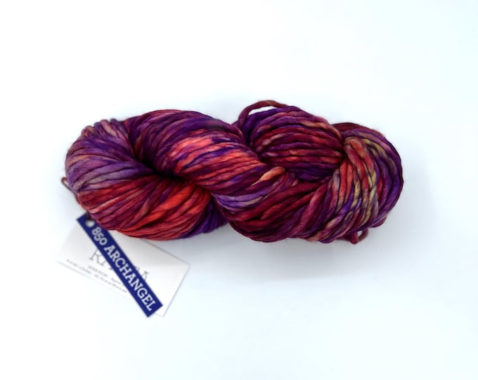 Malabrigo Rasta Yarn, Super Bulky, 100%  Merino Wool, 850 Archangel