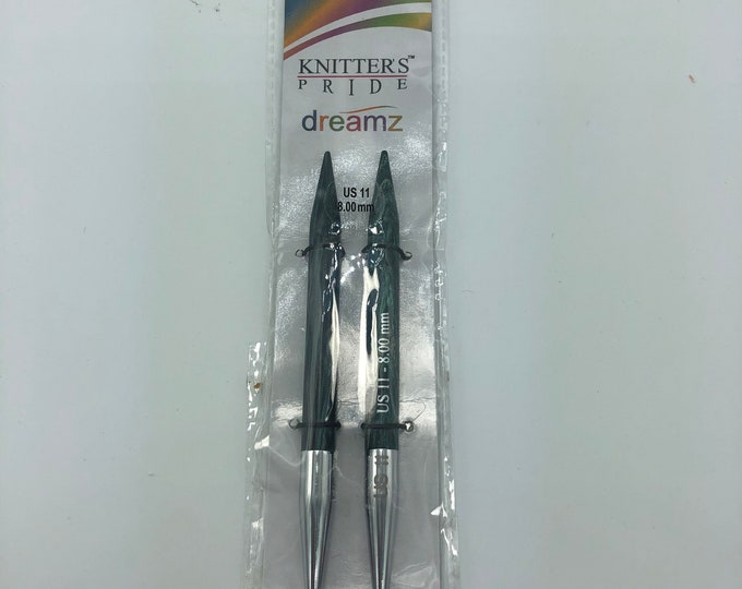 Knitter’s Pride Dreamz Normal Interchangeable 4.5" Needle Tips, US 11(8.0mm) Needle Cord NOT included