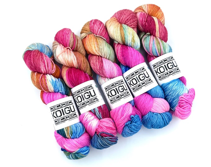 Koigu Winnie Yarn,  Extra-fine Merino Wool, sport weight, W175