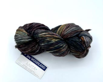 Malabrigo Rasta Yarn, Super Bulky Merino Wool, Woodland