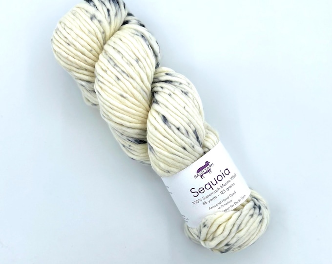 Baah Yarn Sequoia,  Super Bulky, 100%  Merino Wool, Appaloosa, Superwash