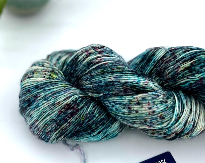 Malabrigo mechita, piano, 100% Merino Superwash, fingering weight yarn, 420 Yards per skein