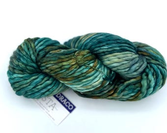 Malabrigo Rasta Yarn, Super Bulky,100% Merino Wool, Draco 190