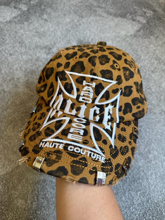 ALICE HARD CORE HAUTE COUTURE キャップ Alice Hardcore Double Brim Hat, Authentic ERD Metal Clip