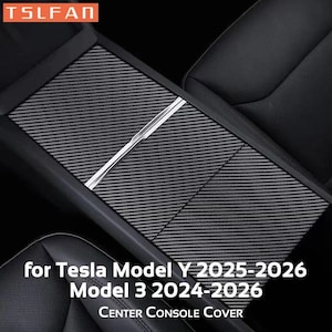 Adesivo protettivo per la console centrale della Tesla Model 3 Highland Y Juniper 2024-2026, accessorio per auto.