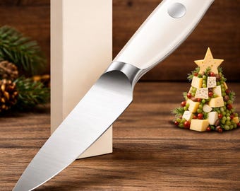 Japanese Chef Knife Gyuto - High Carbon German Steel Blade, All-Steel Ergonomic Handle, Ultra Sharp Kitchen Knife
