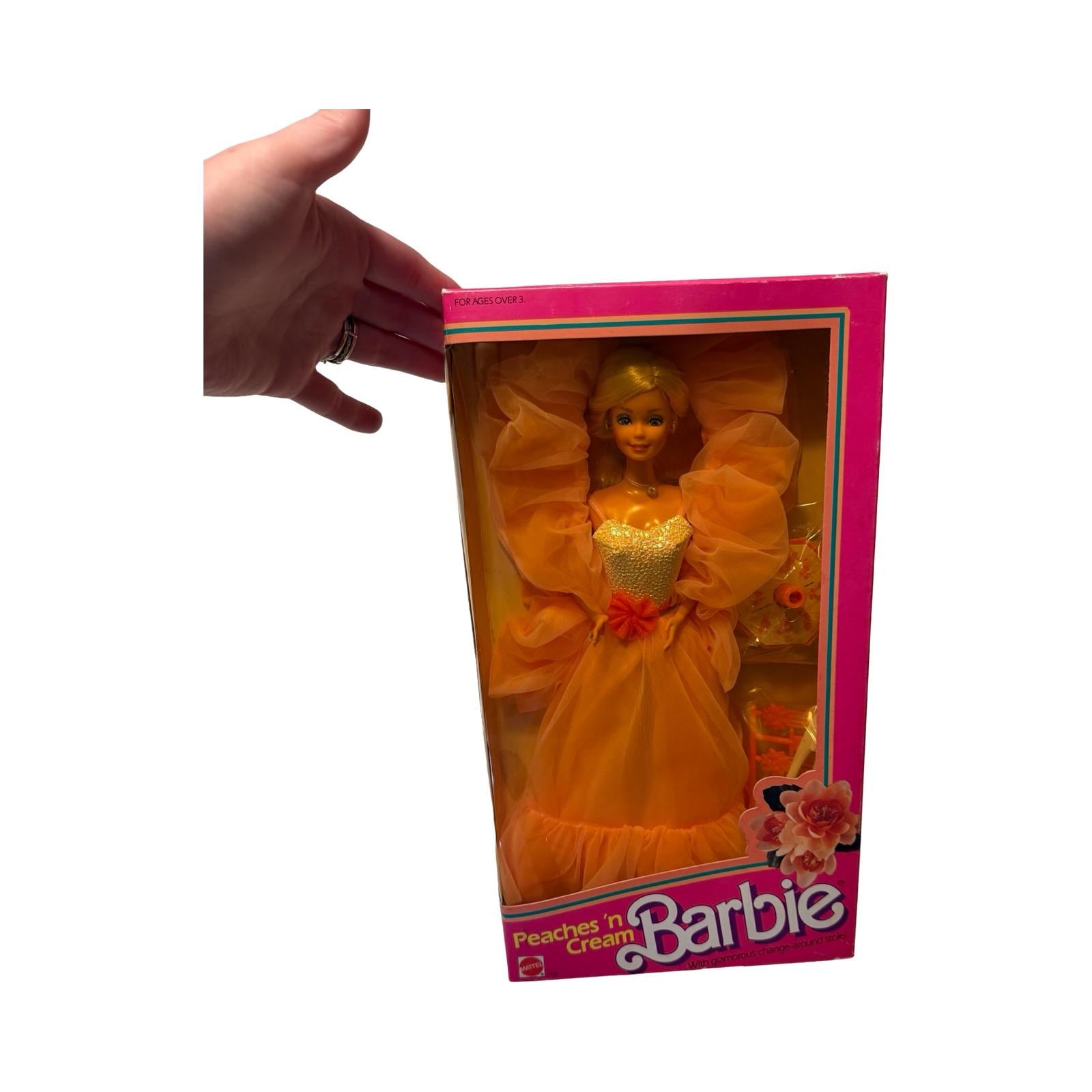 Barbie Peaches’n Cream 1984 Vintage 超レア 1984 Peaches N' Cream Barbie Doll - Etsy Canada