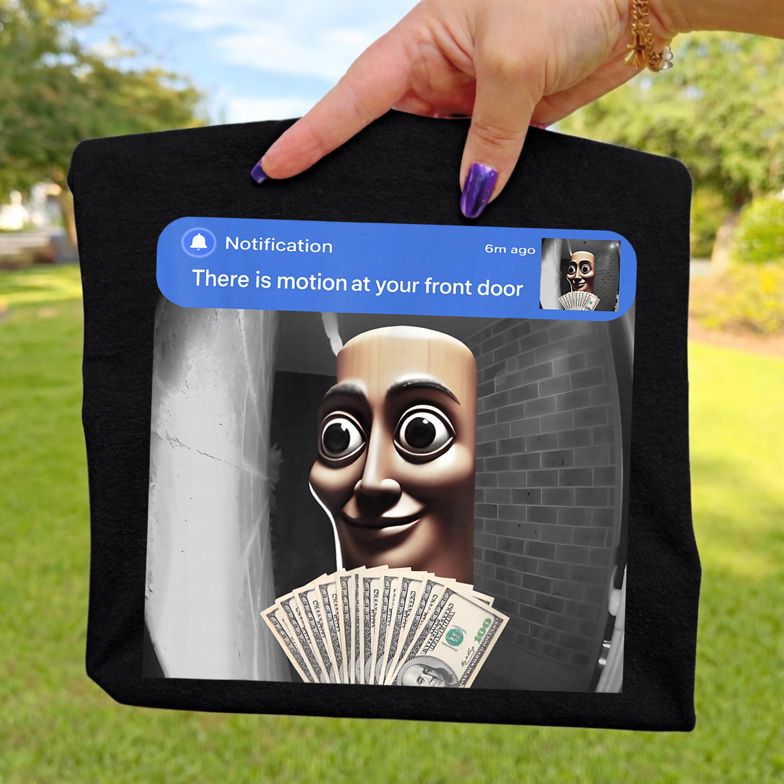 Tung Tung Tung Sahur PNG, There is Motion at Your Front Door Meme ...