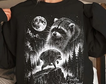 Jimothy Png, Seattle Raccoon Png, Feral Legend Png, Viral Raccoon Meme Png, Funny City Meme Shirt Png, Sublimation Digital Download