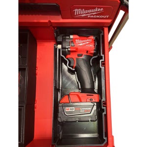 Milwaukee Packout 3 lades voering voor M18 FUEL 1/2" of 3/8" slagmoersleutel