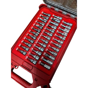 Inserto protettivo Milwaukee Packout per set di 37 bussole da 3/8" (inserti non inclusi)