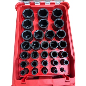 Milwaukee Packout Insert Liner for 29pc 1/2" Impact Socket Set Organiser Tray