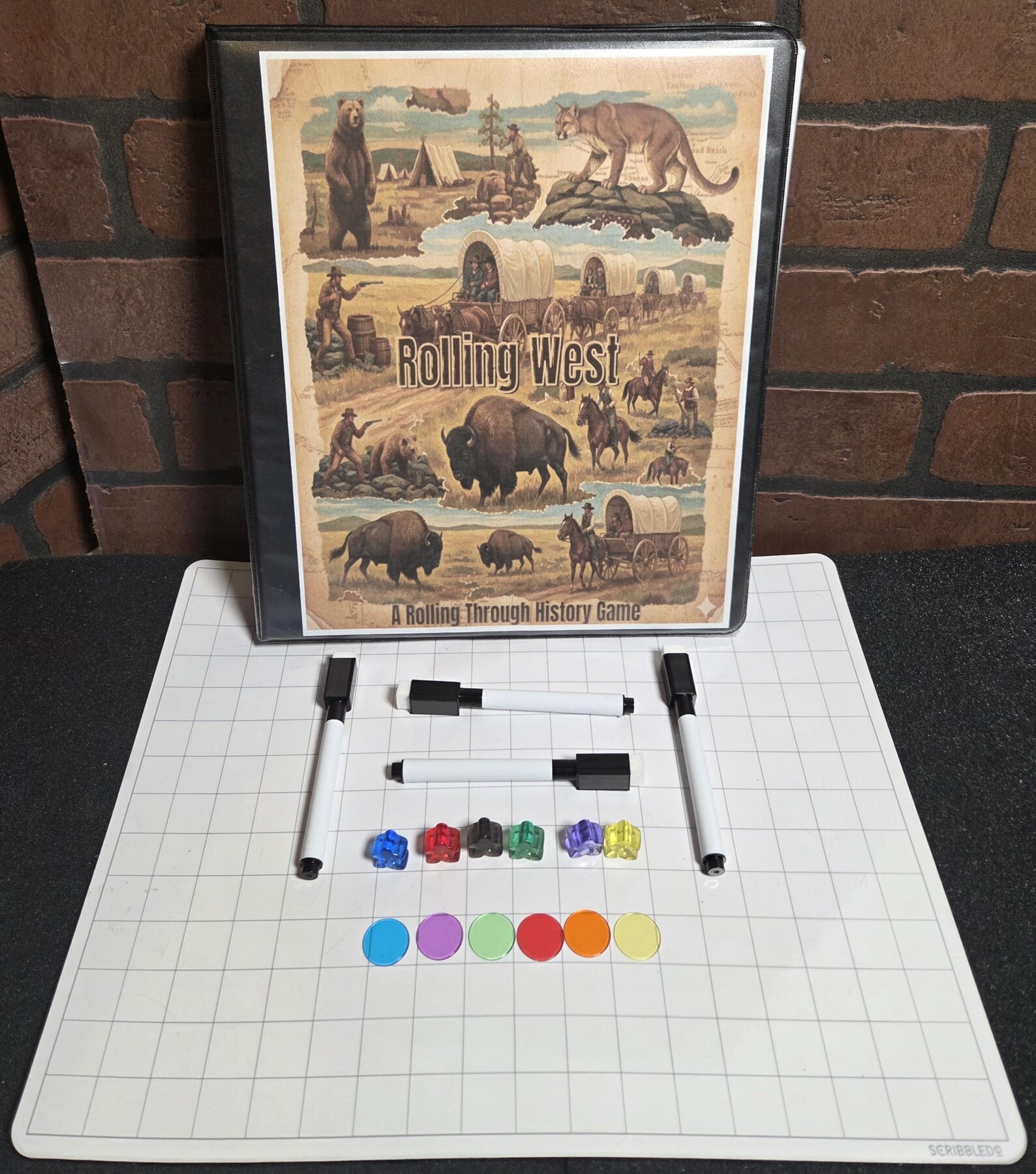 Rolling West Oregon Trail Adventure Game: Homeschool RPG Kit - Etsy