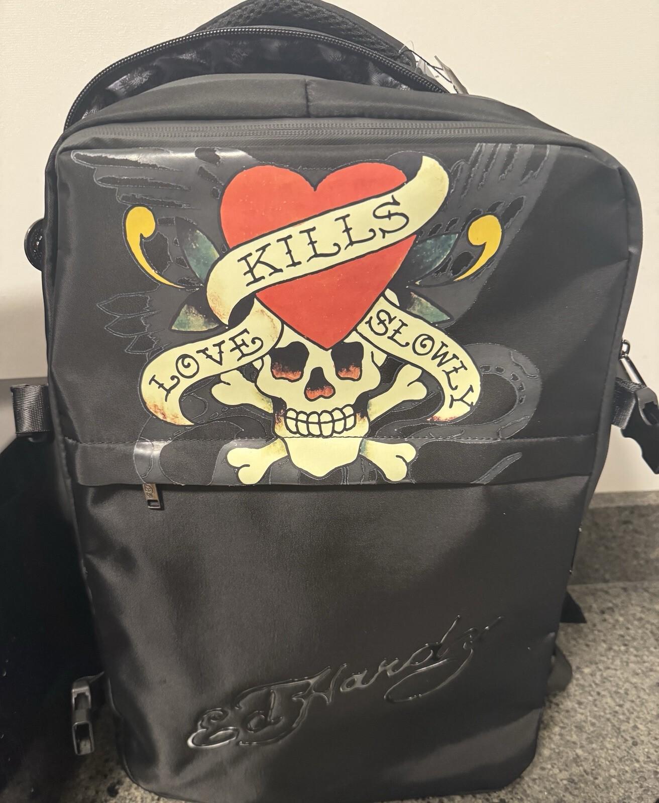 Ed Hardy Backpack - Etsy Finland